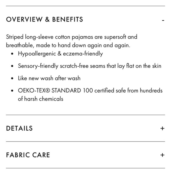 Hanna Andersson Pajama Set - Blue and Gray - Picture 4 of 5